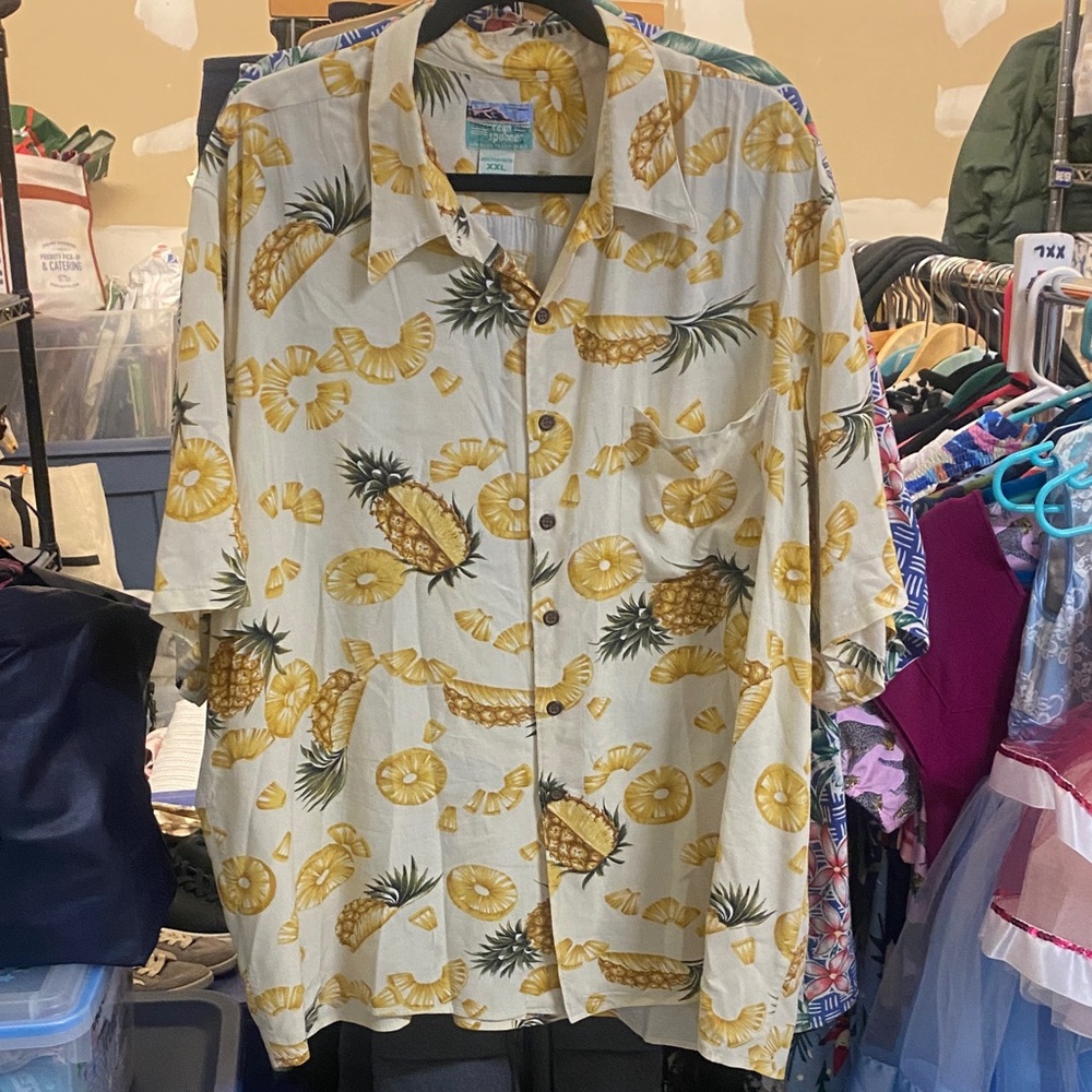 Vintage Reyn Spooner Pineapple Aloha Shirt